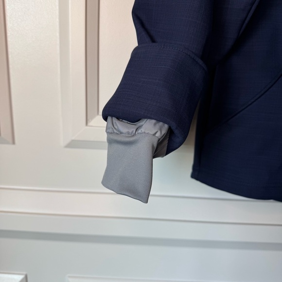 Under Armour Barrage Soft Shell Infrared Jacket Navy Blue Men’s Size Medium - Picture 5 of 9